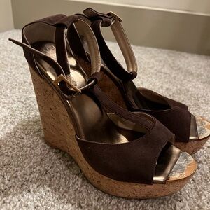 Jimmy Choo Suede Wedge